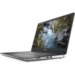 Dell Precision 7750 17" (2020) - Core i7 - Gen 10 (H) - 16GB - SSD 256 GB QWERTY - Anglická