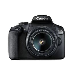 DSLR - Canon EOS 2000D - Čierna + Canon EF-S 18-55mm f/3.5-5.6 IS II