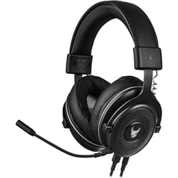 Slúchadlá L33T Gaming Huginn Potláčanie hluku gaming drôtové Mikrofón - Čierna