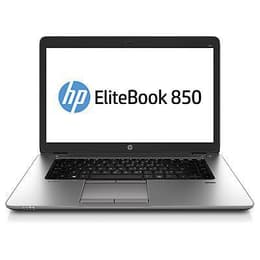 HP EliteBook 850 G1 15" (2013) - Core i5-4200U - 4GB - HDD 320 GB QWERTY - Anglická