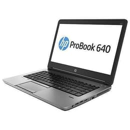 HP ProBook 640 G1 14" (2013) - Core i5-4200M - 8GB - SSD 120 GB QWERTY - Anglická