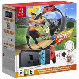 Switch 32GB - Čierna + Ring Fit Adventure jeux sans boite