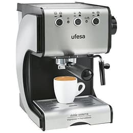 Espresso stroj Bezkapsulové Ufesa CE7141 L - Sivá/Čierna