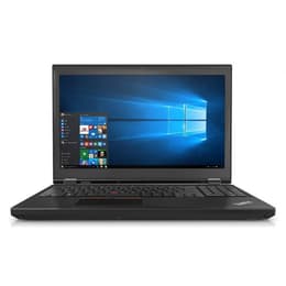 Lenovo ThinkPad P50 15" Core i7-6820HQ - SSD 256 GB - 16GB AZERTY - Francúzska