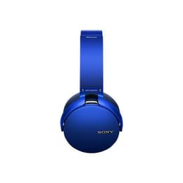 Slúchadlá Sony Extra Bass MDR-XB950B1 Potláčanie hluku bezdrôtové Mikrofón - Modrá