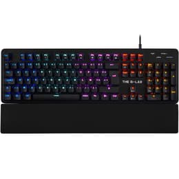 AZERTY Klávesnica The G-Lab Francúzska Podsvietená klávesnica Keyz Carbon E