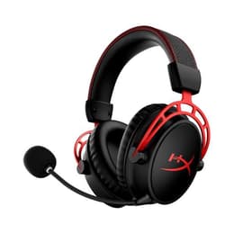 Slúchadlá Hyperx Cloud Alpha Wireless Potláčanie hluku gaming wireless Mikrofón - Čierna/Červená