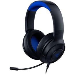 Slúchadlá Razer Kraken X gaming drôtové Mikrofón - Čierna/Modrá