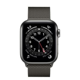 Apple Watch (Series 4) 2018 GPS 44mm - Hliníková Vesmírna šedá - Milánsky Sivá