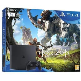 PlayStation 4 Slim 1000GB - Čierna + Horizon Zero Dawn