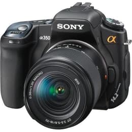 Sony Alpha DSLR-A350 Zrkadlovka 14,2 - Čierna