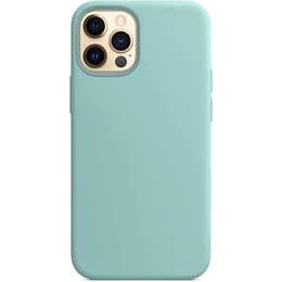 Obal iPhone 12 Pro - Silikón - Modrá