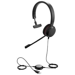 Slúchadlá Jabra Evolve 20 Mono drôtové Mikrofón - Čierna