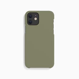 Obal iPhone 12 Mini - Prírodný materiál - Zelená