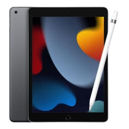 Bundle iPad 10.2 (2021) 9. generácia + Apple Pencil - 64GB - Vesmírna Šedá - Bez Slotu Na Sim Kartu