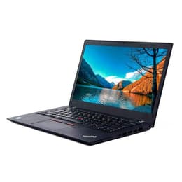 Lenovo ThinkPad T470S 14" (2017) - Core i5-6300U - 8GB - SSD 256 GB QWERTY - Anglická