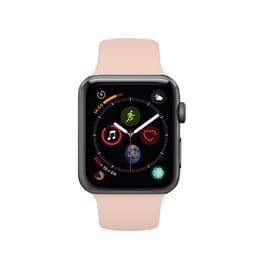 Apple Watch (Series 4) 2018 GPS 44mm - Hliníková Vesmírna šedá - Sport Loop Ružová