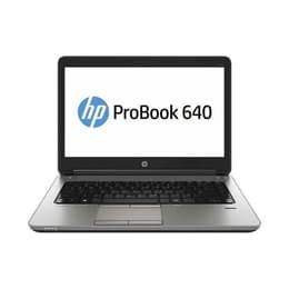 HP ProBook 640 G1 14" (2014) - Core i5-4340M - 16GB - SSD 240 GB QWERTY - Anglická
