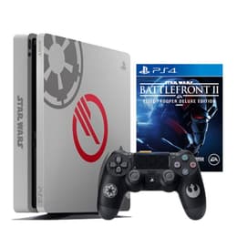 PlayStation 4 Slim 1000GB - Sivá - Limitovaná edícia Star Wars Battlefront II + Star Wars Battlefront II