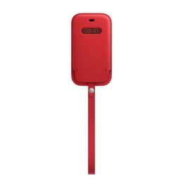 Apple Kožený obal iPhone 12 mini - Magsafe - Koža Červená