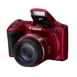 Canon PowerShot SX400 IS Kompakt 16 - Červená