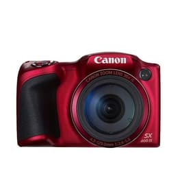 Canon PowerShot SX400 IS Kompakt 16 - Červená
