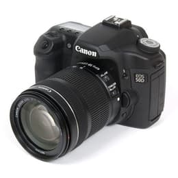 Zrkadlovka - Canon EOS 50D Čierna + objektívu Canon EF-S 18-55mm f/4-5.6 IS II