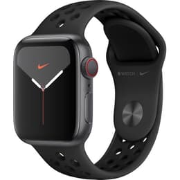 Apple Watch (Series 5) 2019 GPS + mobilná sieť 40mm - Hliníková Vesmírna šedá - Sport Nike Antracitová/Čierna