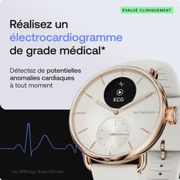 Withings ScanWatch 2 Bluetooth 38 mm - Čierna