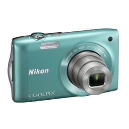 Nikon S3300 Kompakt 16 - Zelená