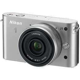 Nikon 1 J1 Hybridný 10 - Strieborná