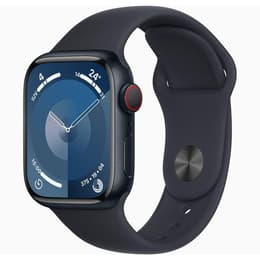 Apple Watch Series 9 (2023) GPS + mobilná sieť 41 mm - Hliníková Midnight - Sport loop Modrá