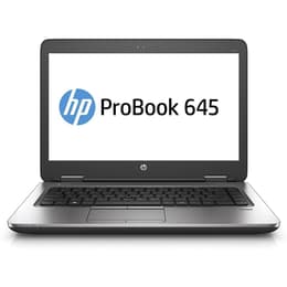 HP ProBook 645 G2 14" (2015) - PRO A8-8600B - 8GB - SSD 128 GB AZERTY - Francúzska