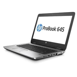 HP ProBook 645 G2 14" (2015) - PRO A8-8600B - 8GB - SSD 128 GB AZERTY - Francúzska