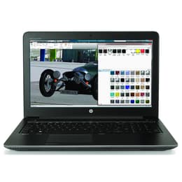 HP Zbook 15 G4 15" (2017) - Core i7-7820HQ - 32GB - SSD 512 GB QWERTY - Anglická