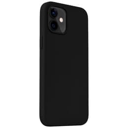 Obal iPhone 12 mini a 2 ochranna obrazovky - TPU - Čierna