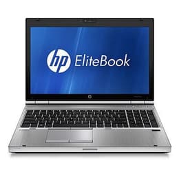 HP EliteBook 8560P 15" (2011) - Core i5-2520M - 4GB - SSD 128 GB QWERTY - Anglická