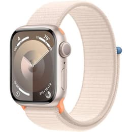 Apple Watch Series 9 (2023) GPS 41 mm - Hliníková Starlight - Sport loop Starlight