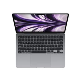 MacBook Air 13" (2022) - Apple M2 8‑core CPU a GPU 8-Core - 8GB RAM - SSD 512GB - Štandardná obrazovka - QWERTZ - Nemecká