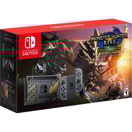 Switch 32GB - Sivá - Limitovaná edícia Monster Hunter Rise + Monster Hunter Rise