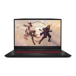 MSI Katana GF76 11SC-416FR 17" - Core i5-11400H - 16GB - SSD 512 GBGB NVIDIA GeForce GTX 1650 AZERTY - Francúzska