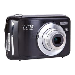Kompakt ViviCam T324N - Čierna + Vivitar 3X Optical Zoom Lens f/2.8-4.8