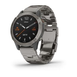 Garmin Fenix 6 Sapphire Bluetooth 51 mm - Strieborná