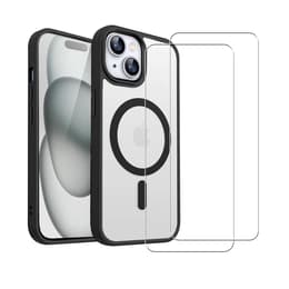 Obal iPhone 15 a 2 ochranna obrazovky - TPU -