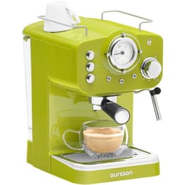 Espresso stroj Bezkapsulové Oursson EM1500/GA 1.25L - Zelená