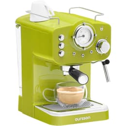 Espresso stroj Bezkapsulové Oursson EM1500/GA 1,2500L - Zelená