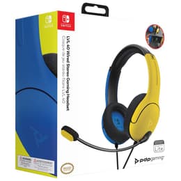 Slúchadlá Pdp LVL40 gaming drôtové Mikrofón - Modrá/Žltá