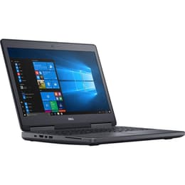 Dell Precision 7520 15" (2017) - Core i7-7820HQ - 16GB - SSD 2 TO QWERTY - Talianska