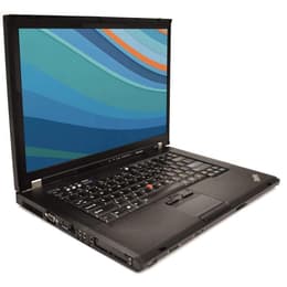 Lenovo ThinkPad T500 15" (2008) - Core 2 Duo P8400 - 4GB - SSD 128 GB AZERTY - Francúzska