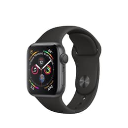Apple Watch (Series 4) 2018 GPS 40mm - Hliníková Čierna - Sport band Čierna